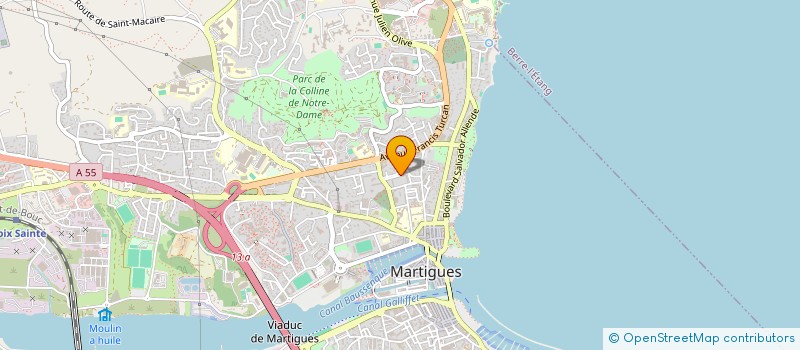 localisation de l'entreprise MONSIEUR TOUFIK BOULDIAB à MARTIGUES