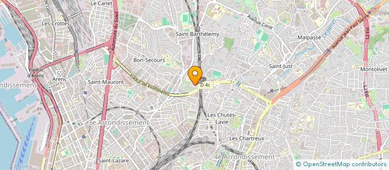 localisation de l'entreprise MONSIEUR TOUFIK BOUROUILA  MARSEILLE