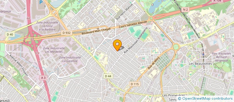 localisation de l'entreprise MONSIEUR TOUFIK BOUTANKIK à AULNAY SOUS BOIS