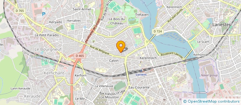 localisation de l'entreprise MONSIEUR TOUFIK BOUTARFA SANDER  LORIENT