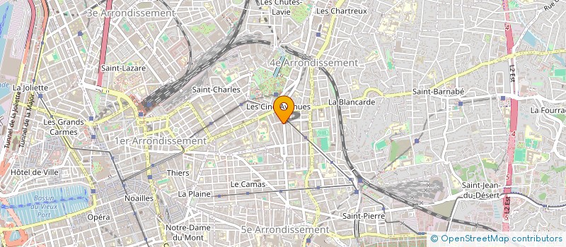 localisation de l'entreprise MONSIEUR TOUFIK BRAHIMI à MARSEILLE