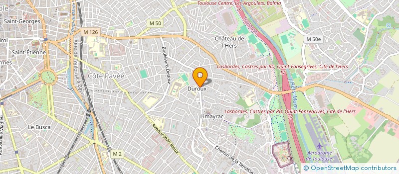 localisation de l'entreprise MONSIEUR TOUFIK CHOUKI CHAIB CHERIF à TOULOUSE