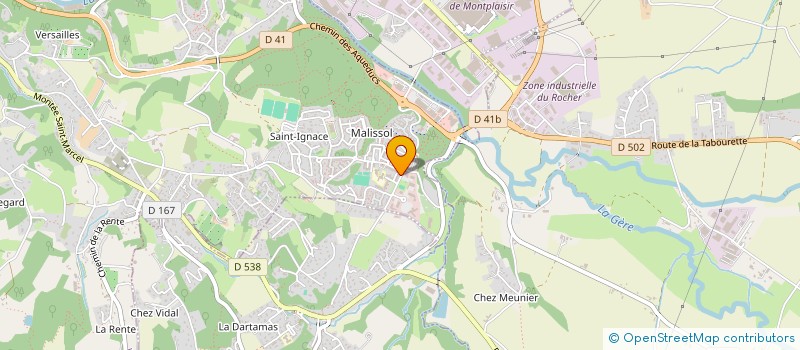 localisation de l'entreprise MONSIEUR TOUFIK DAHOU à VIENNE