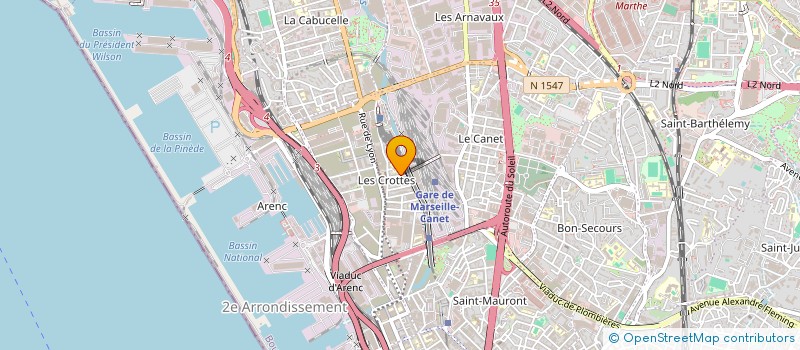 localisation de l'entreprise MONSIEUR TOUFIK DEKKAR à MARSEILLE