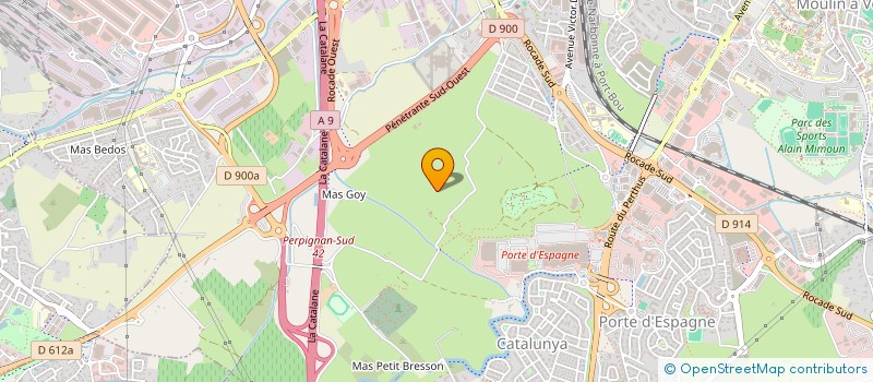 localisation de l'entreprise MONSIEUR TOUFIK EL HABBI  PERPIGNAN