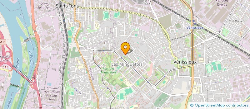 localisation de l'entreprise MONSIEUR TOUFIK FANIT  VENISSIEUX