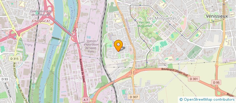 localisation de l'entreprise MONSIEUR TOUFIK FERHAT  SAINT-FONS