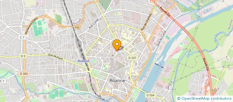 localisation de l'entreprise MONSIEUR TOUFIK GHEDDOU à ROANNE
