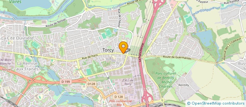 localisation de l'entreprise MONSIEUR TOUFIK GHEDIR à TORCY