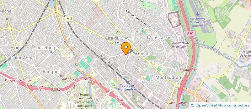 localisation de l'entreprise MONSIEUR TOUFIK GMIH à TOULOUSE
