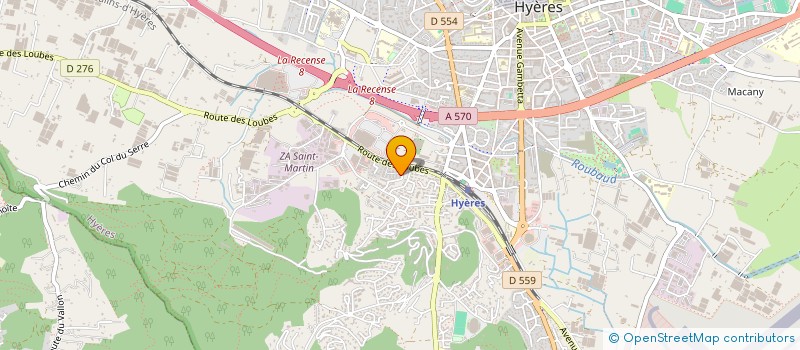 localisation de l'entreprise MONSIEUR TOUFIK HABES à HYERES