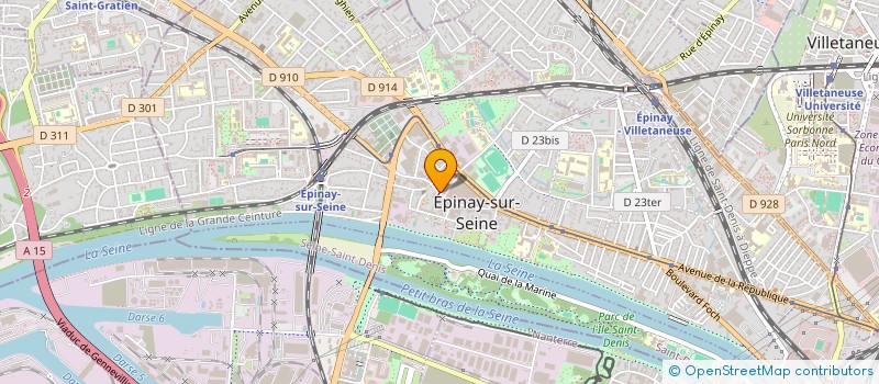 localisation de l'entreprise MONSIEUR TOUFIK HADJ MOHAMMED à EPINAY-SUR-SEINE