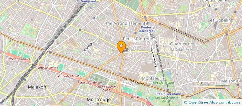 localisation de l'entreprise MONSIEUR TOUFIK HARRIDI  PARIS