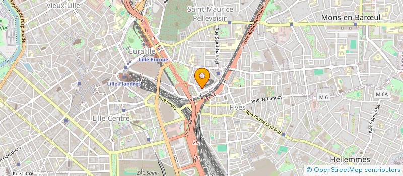 localisation de l'entreprise MONSIEUR TOUFIK HIRCHI à LILLE