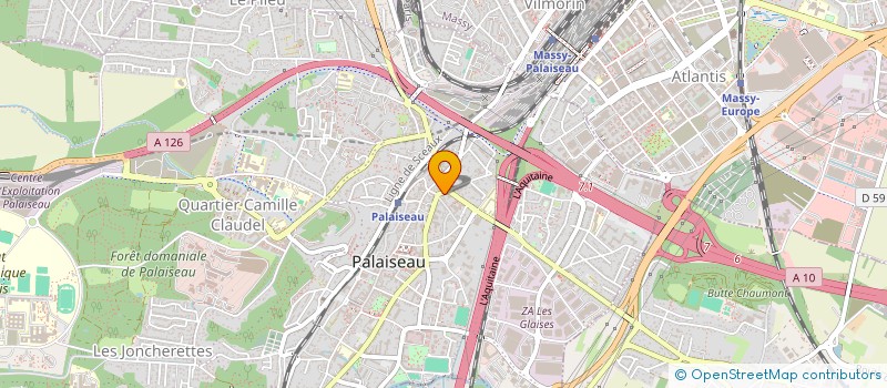 localisation de l'entreprise MONSIEUR TOUFIK IZEM  PALAISEAU