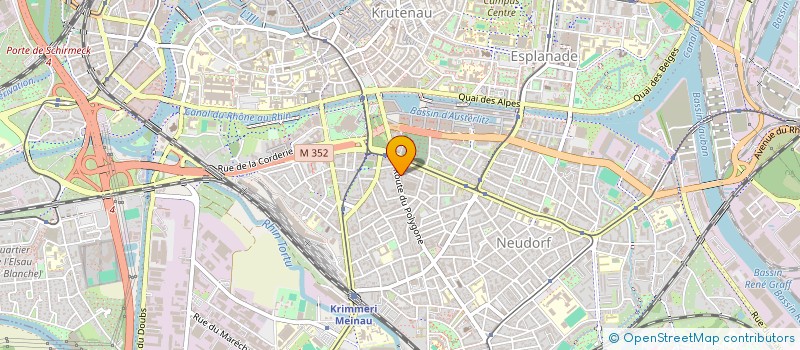 localisation de l'entreprise MONSIEUR TOUFIK KOUIDER à STRASBOURG