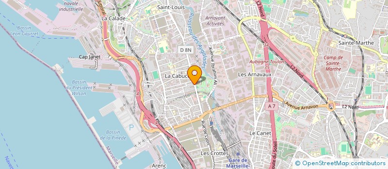 localisation de l'entreprise MONSIEUR TOUFIK LAAMIRI à MARSEILLE