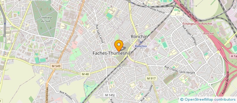 localisation de l'entreprise MONSIEUR TOUFIK LOUDINI à FACHES-THUMESNIL