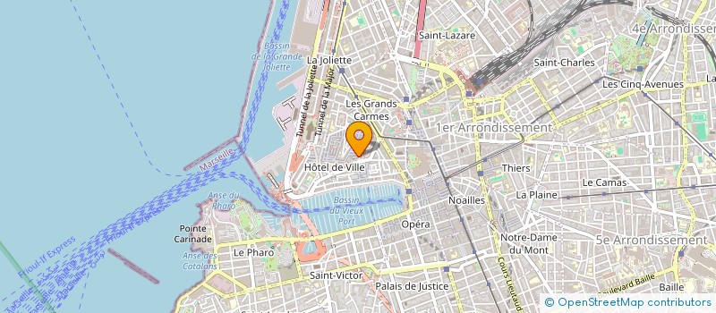 localisation de l'entreprise MONSIEUR TOUFIK MERIANE à MARSEILLE 2EME