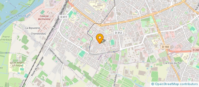 localisation de l'entreprise MONSIEUR TOUFIK MOKRANE à ANGERS