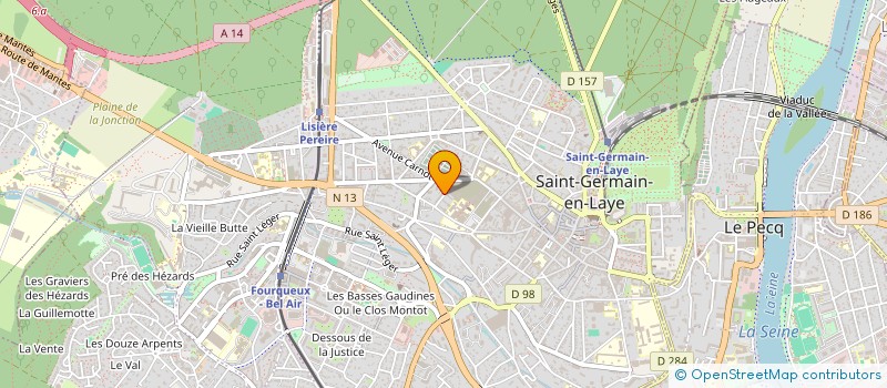 localisation de l'entreprise MONSIEUR TOUFIK NEGHIZ  SAINT-GERMAIN-EN-LAYE