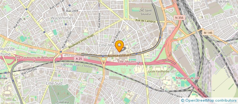 localisation de l'entreprise MONSIEUR TOUFIK NOUASRI à LILLE