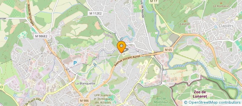 localisation de l'entreprise MONSIEUR TOUFIK OAMAR à MONTPELLIER