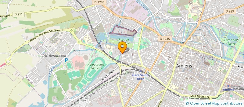 localisation de l'entreprise MONSIEUR TOUFIK OUKACI à AMIENS
