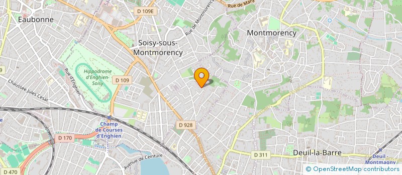 localisation de l'entreprise MONSIEUR TOUFIK SAADI  SOISY-SOUS-MONTMORENCY