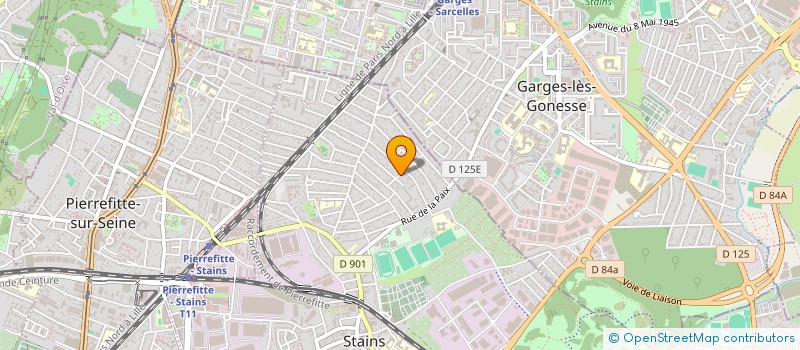 localisation de l'entreprise MONSIEUR TOUFIK SAIDI  STAINS