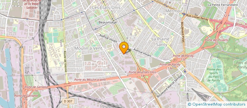 localisation de l'entreprise MONSIEUR TOUFIK SEBIHI  VENISSIEUX