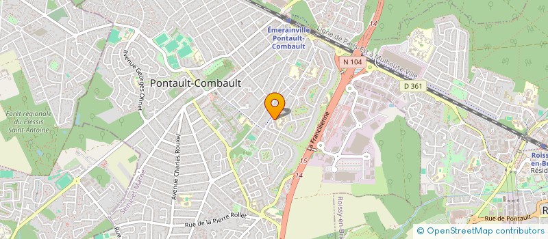 localisation de l'entreprise MONSIEUR TOUFIK SEDDIKI à PONTAULT-COMBAULT