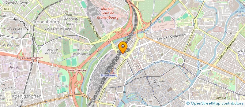 localisation de l'entreprise MONSIEUR TOUFIK SELMI à STRASBOURG