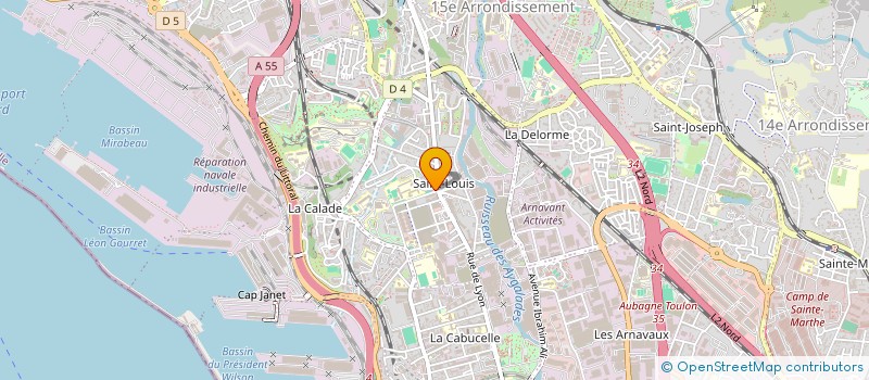localisation de l'entreprise MONSIEUR TOUFIK SENOUCI à MARSEILLE