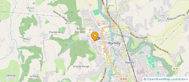 localisation de l'entreprise MONSIEUR TOUFIK SEREIR  RUMILLY