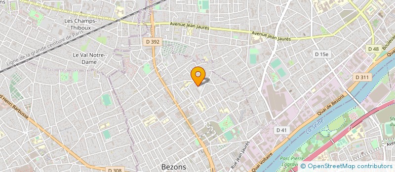 localisation de l'entreprise MONSIEUR TOUFIK SERIDJI à BEZONS