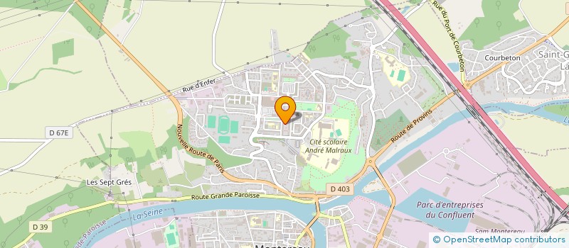 localisation de l'entreprise MONSIEUR TOUFIK TOUMI  MONTEREAU-FAULT-YONNE