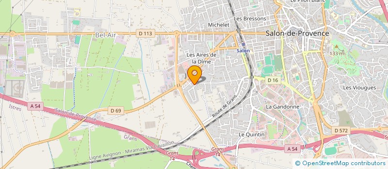 localisation de l'entreprise MONSIEUR TOUFIK YOUSFI à SALON-DE-PROVENCE