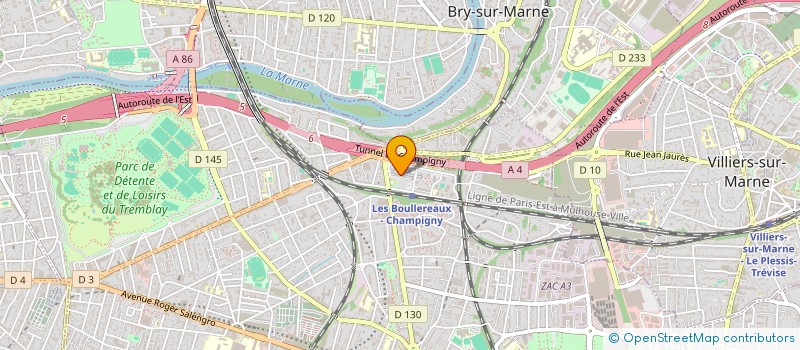 localisation de l'entreprise MONSIEUR TOUFIK ZENATI à CHAMPIGNY-SUR-MARNE