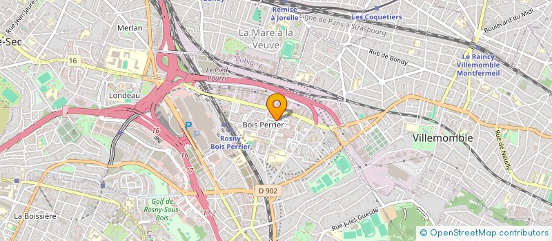 localisation de l'entreprise MONSIEUR TOUFIQ BAHLOUL à ROSNY-SOUS-BOIS