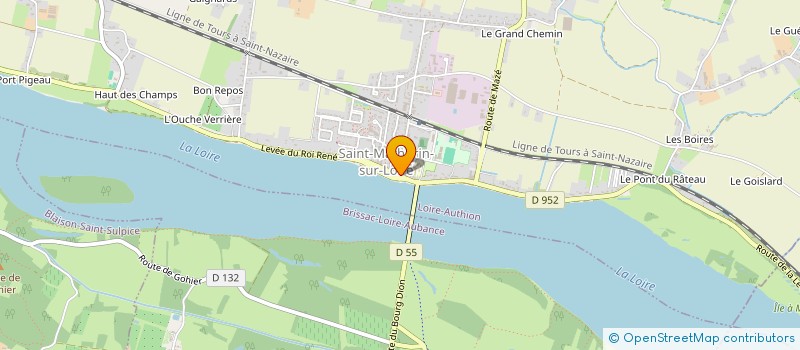 localisation de l'entreprise MONSIEUR TOUFIQ CHANI  LOIRE-AUTHION