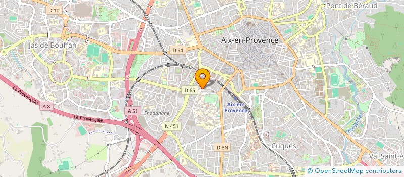 localisation de l'entreprise MONSIEUR TOUHAMI AOULED MOUSSA à AIX-EN-PROVENCE