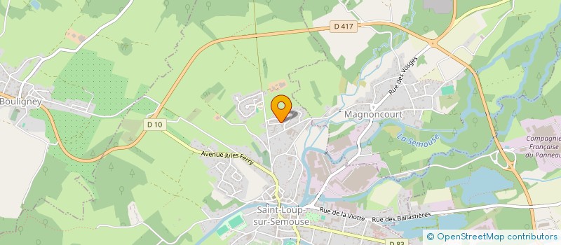 localisation de l'entreprise MONSIEUR TOUHAMI FARCHICH  SAINT-LOUP-SUR-SEMOUSE