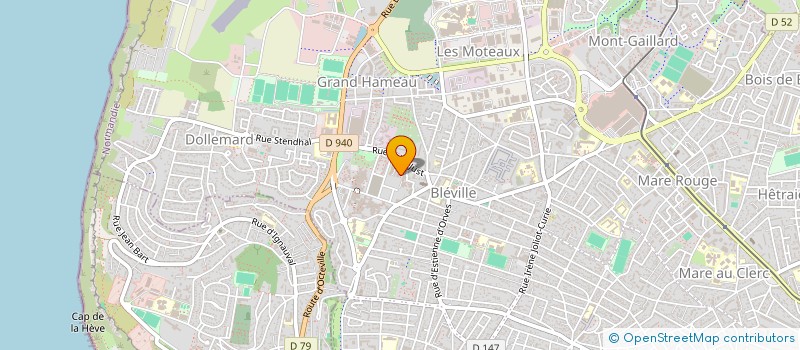 localisation de l'entreprise MONSIEUR TOUHAMI MALEK  LE HAVRE