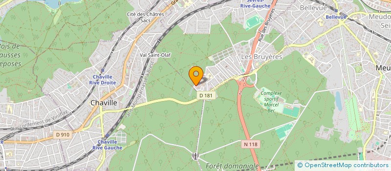 localisation de l'entreprise MONSIEUR TOUHATI BOUHASSOUNE à SEVRES