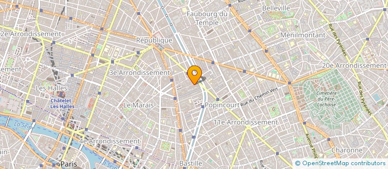 localisation de l'entreprise MONSIEUR TOUMANY DIAKITE  PARIS