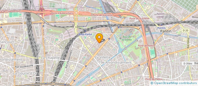 localisation de l'entreprise MONSIEUR TOUMANY TRAORE  PARIS