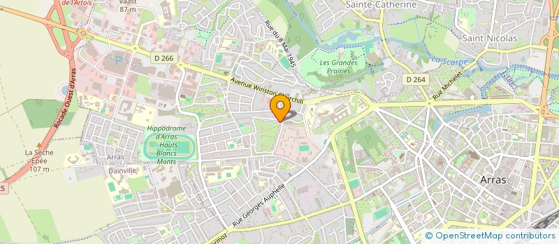 localisation de l'entreprise MONSIEUR TOUMI ZAIED à ARRAS