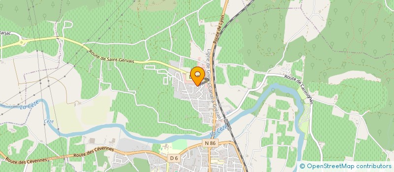 localisation de l'entreprise MONSIEUR TOUNSI ABDELMALEK  LAUDUN-L'ARDOISE