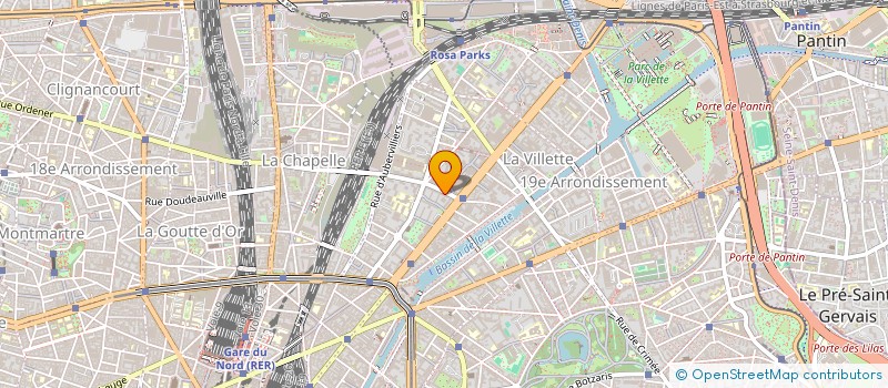 localisation de l'entreprise MONSIEUR TOURA DANFAKHA  PARIS